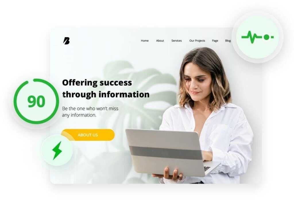 optimized website