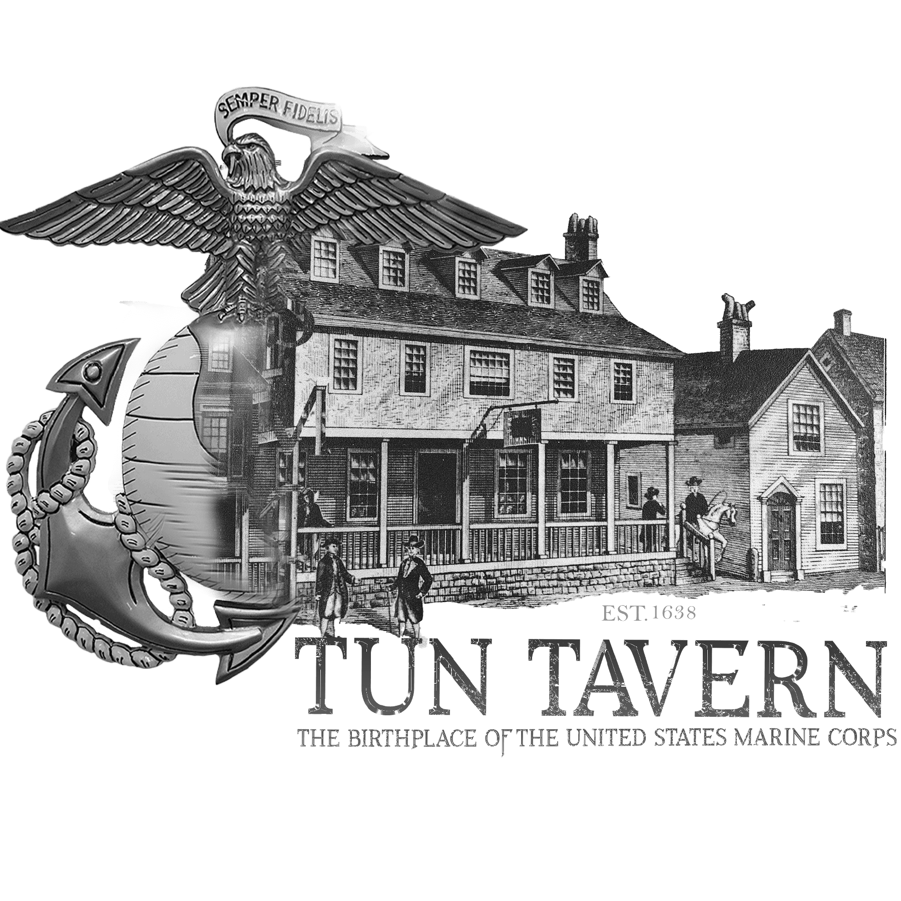 tun tavern EGA graphic