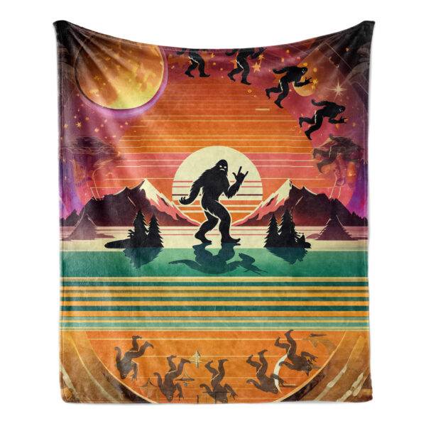 Bigfoot Plush Blanket