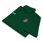 Green USMC Under Armour polo with EGA