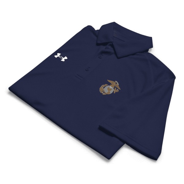 USMC Under Armour polo with EGA