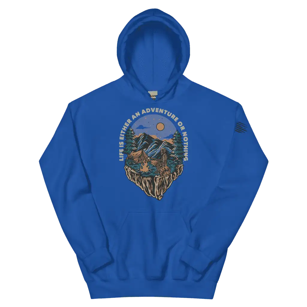 Live Free camping hoodie