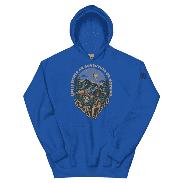 Live Free camping hoodie