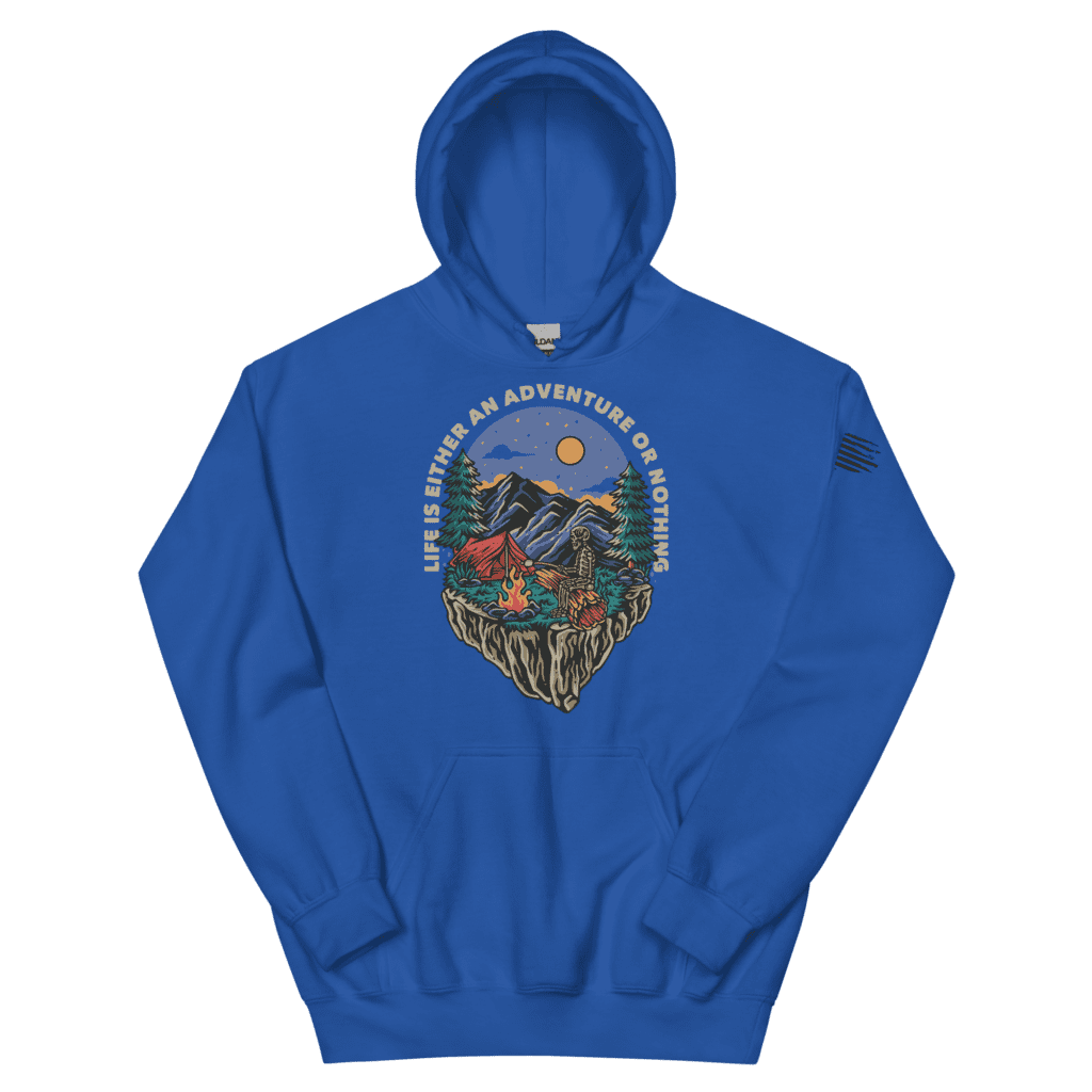 Live Free camping hoodie