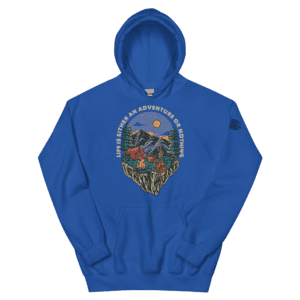 Live Free camping hoodie