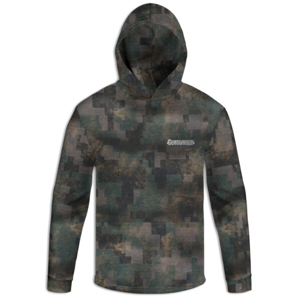 Gunslinger Digi Camo Performance Hoodie — MADE IN USA - Image 1