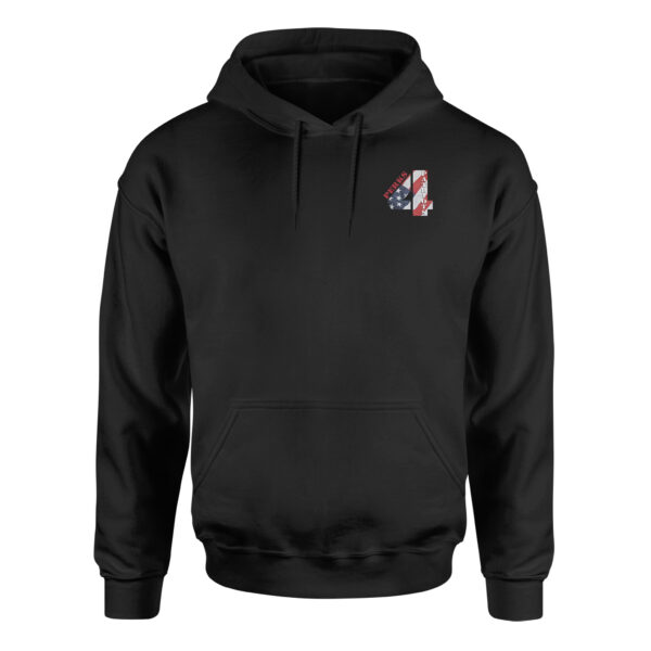 Perks For Patriots Black Hoodie 2 - Biblend Hoodie - Unisex - Image 1