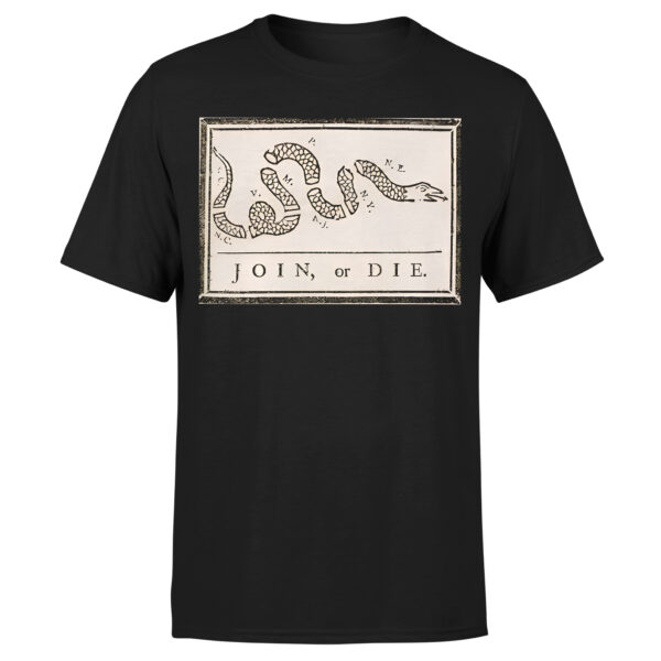 Join Or Die T-Shirt – Unisex Cotton Tee | Historic Graphic | MADE IN USA - Image 4