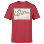 Join Or Die T-Shirt – Unisex Cotton Tee | Historic Graphic | MADE IN USA - Image 5