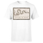Join Or Die T-Shirt – Unisex Cotton Tee | Historic Graphic | MADE IN USA
