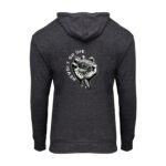 Revolt Or Die Unisex Triblend Zip Hoodie – MADE IN USA Sustainable Streetwear - Image 2