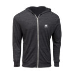 Revolt Or Die Unisex Triblend Zip Hoodie – MADE IN USA Sustainable Streetwear