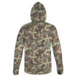 Green Camo Pullover Hoodie (Made in USA) — Handmade Cut & Sew + Sublimation - Image 2