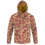 Red Desert Camo Hoodie – American-Made Tactical Performance Hoodie