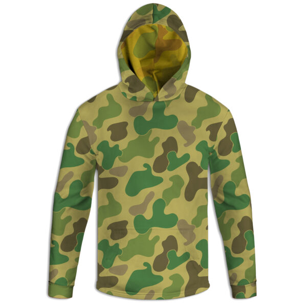 Green Camo Hoodie – American-Made Tactical Performance Hoodie