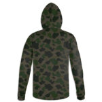Green Woodland Camo Unisex Pullover Hoodie (Made in USA) - Image 2