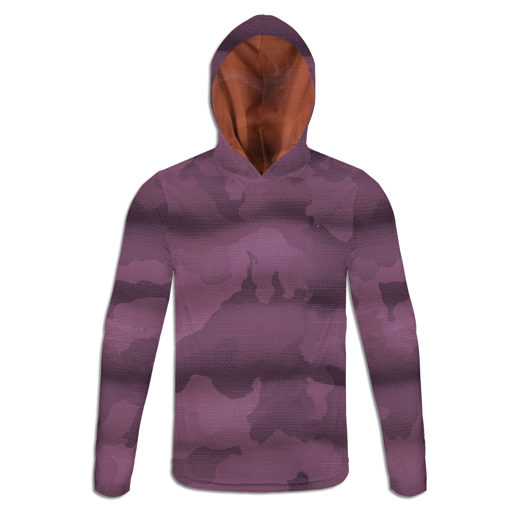 UPUL-SEMPFI106-Front-Mockup.jpg Purple Shadow Camo Hoodie – American-Made Tactical Performance Hoodie - Image 1