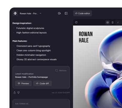 Editing and customization example