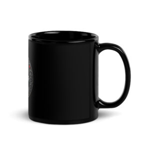 Hawk PFAR Black Glossy Mug