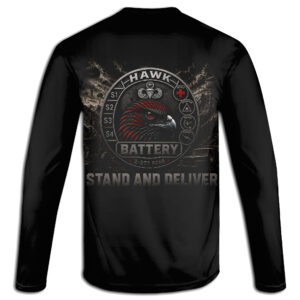 Hawk Battery black - Unisex Long Sleeve Tee
