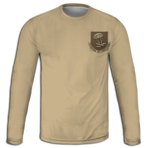 Hawk Battery Coyote Tan Dark Logo - Unisex Long Sleeve Tee