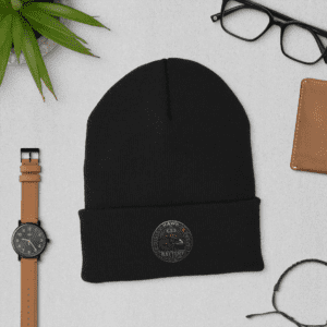 Hawk Battery Cuffed Beanie