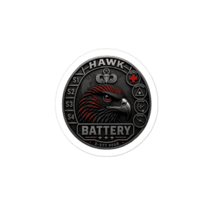 Hawk Battery -cut vinyl decals