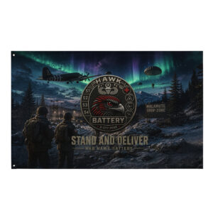 Hawk Battery Dropzone Flag